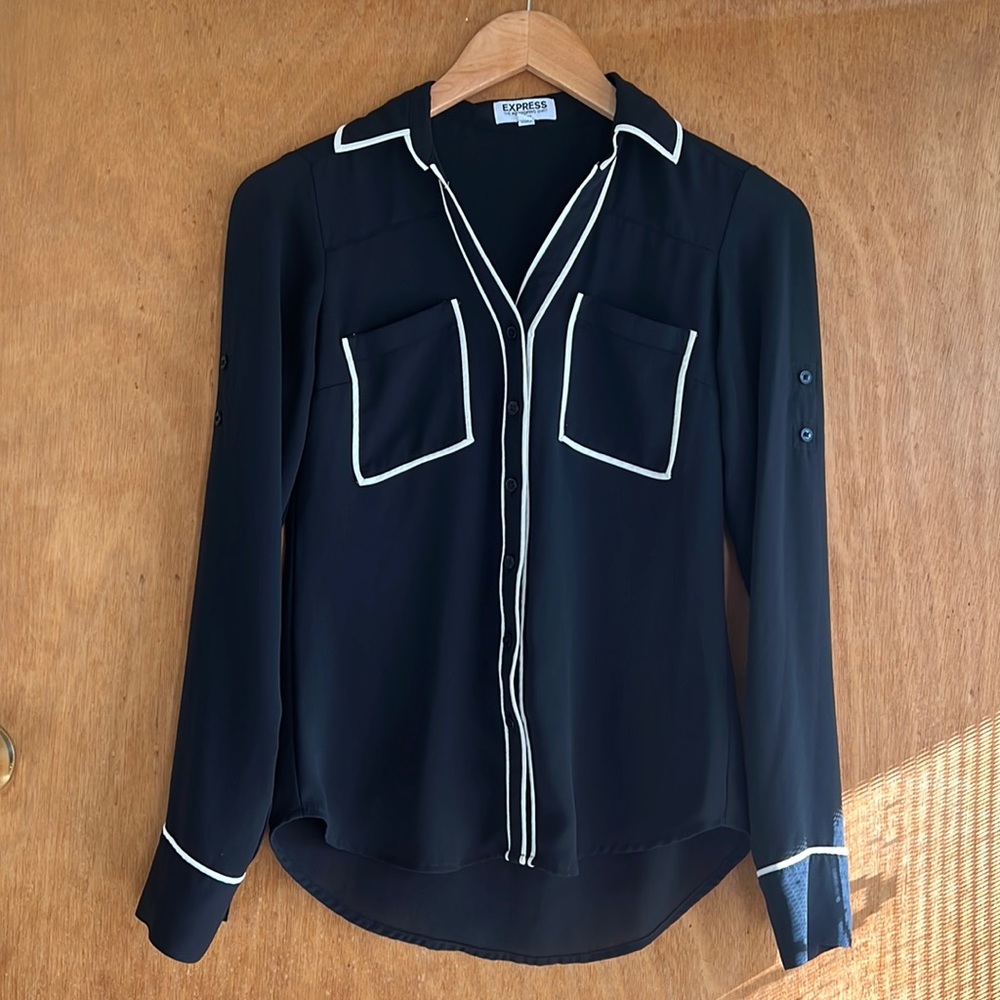 Express portofino buttoned up shirt